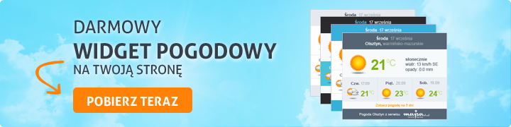 widget pogodowy za darmo darmowy widget pogodowy